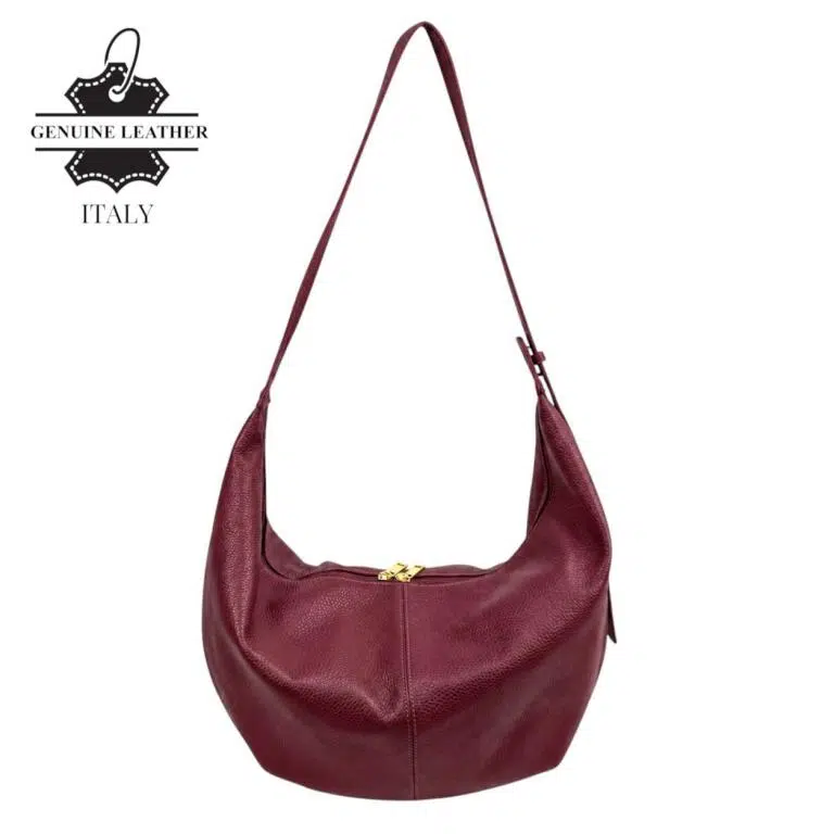Bolso de Hombro en Piel Italiana con Costura Frontal y Gran Capacidad para Mujer - Imagen 7