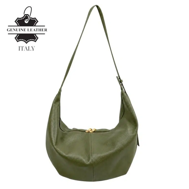 Bolso de Hombro en Piel Italiana con Costura Frontal y Gran Capacidad para Mujer - Imagen 8