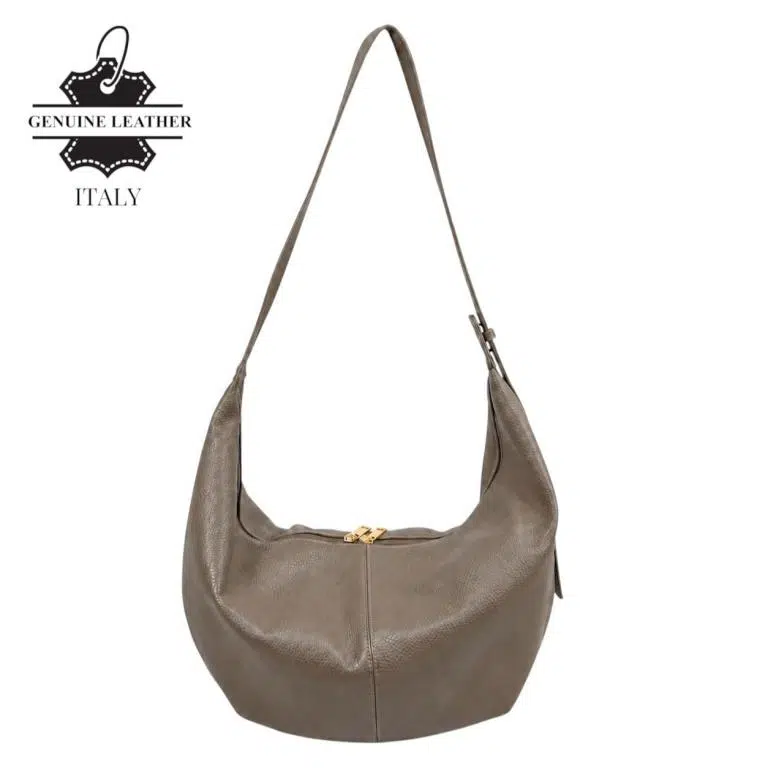 Bolso de Hombro en Piel Italiana con Costura Frontal y Gran Capacidad para Mujer - Imagen 9