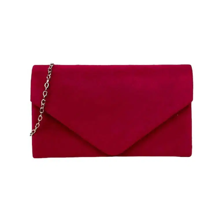 Bolso de Fiesta Sintético tipo Sobre con Asa Larga de Cadena Plateada y Solapa para Mujer - Imagen 7