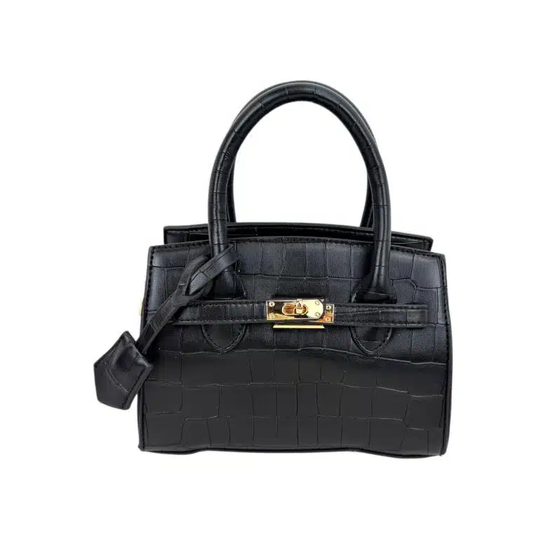 Bolso de Mano Sintético con Estilo Coco, Frontal Decorativo y Cierre de Cremallera para Mujer - Imagen 7