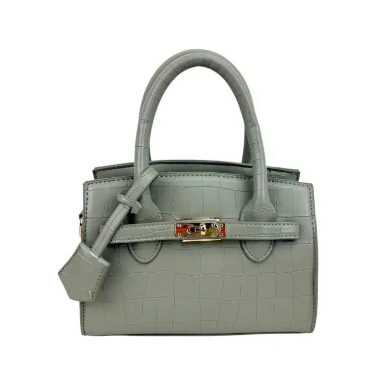Bolso de Mano Sintético con Estilo Coco, Frontal Decorativo y Cierre de Cremallera para Mujer - Imagen 4