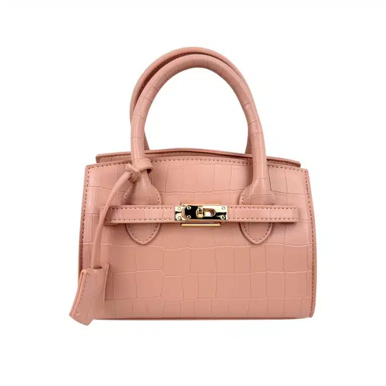 Bolso de Mano Sintético con Estilo Coco, Frontal Decorativo y Cierre de Cremallera para Mujer - Imagen 6