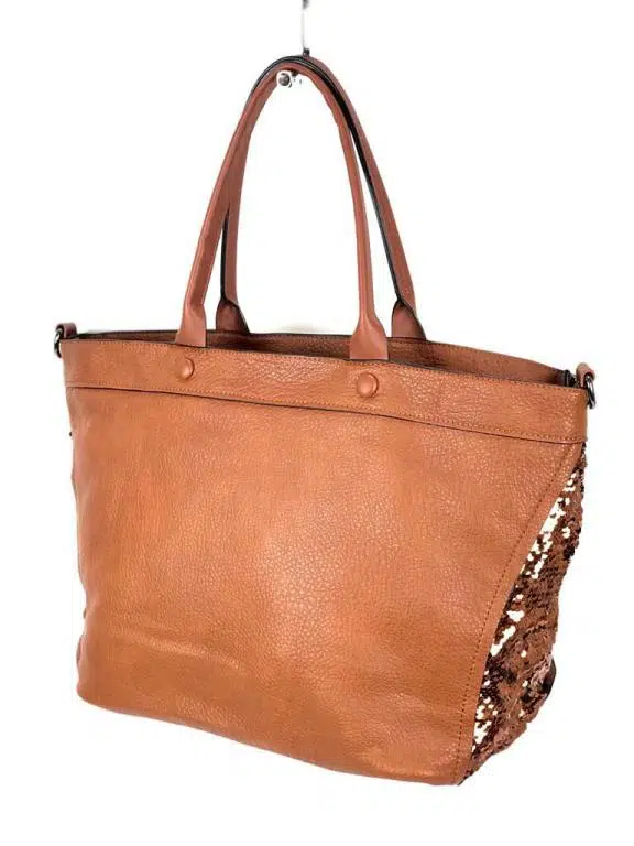 Bolso de Hombro Sintético para Mujer con Gran Capacidad y Lentejuelas Laterales - Imagen 6