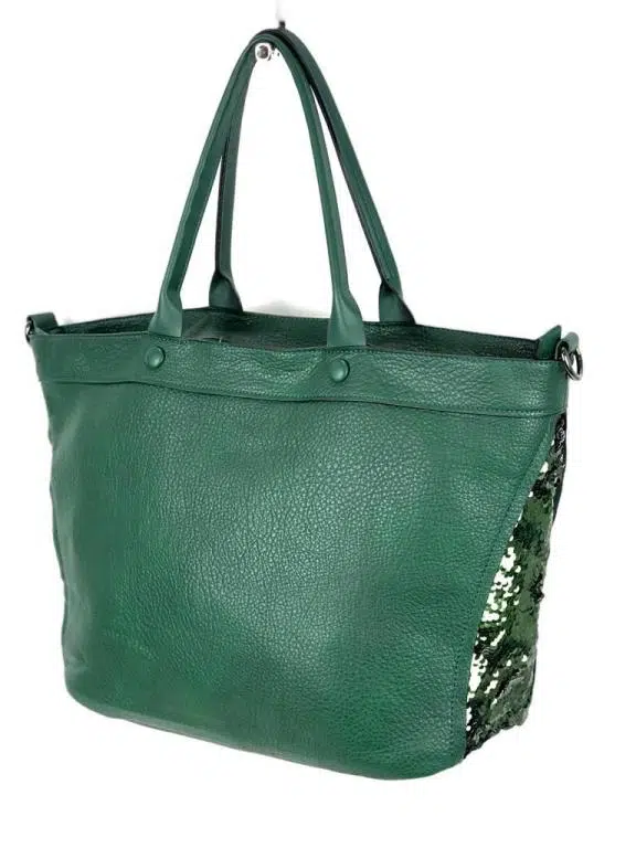 Bolso de Hombro Sintético para Mujer con Gran Capacidad y Lentejuelas Laterales - Imagen 7