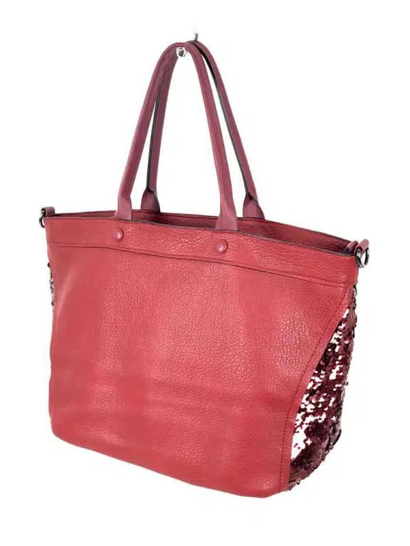 Bolso de Hombro Sintético para Mujer con Gran Capacidad y Lentejuelas Laterales - Imagen 3