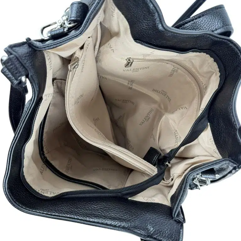 Bolso de Hombro Sintético tipo Hobo con Gran Capacidad, Mini Solapa y Bolsillo Trasero para Mujer - Imagen 6