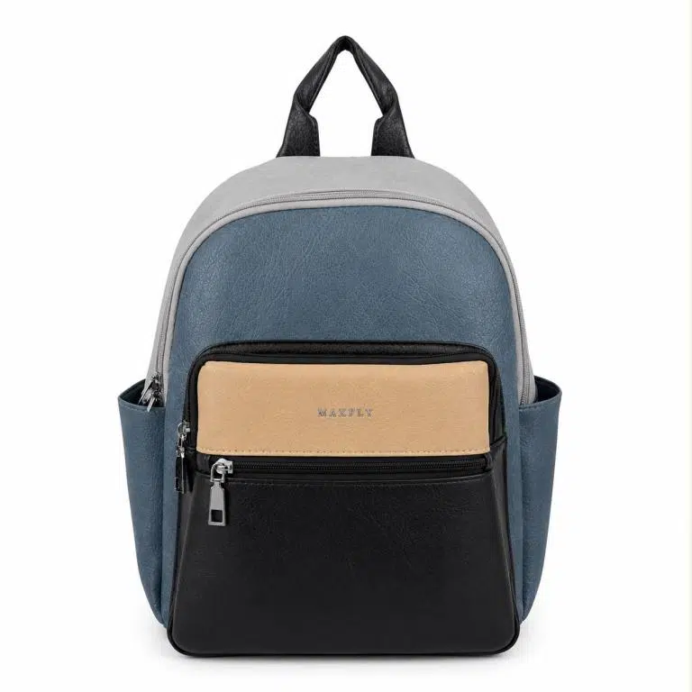 Mochila Sintética Multicolor Maxfly para Mujer con Múltiples Bolsillos Exteriores - Imagen 8