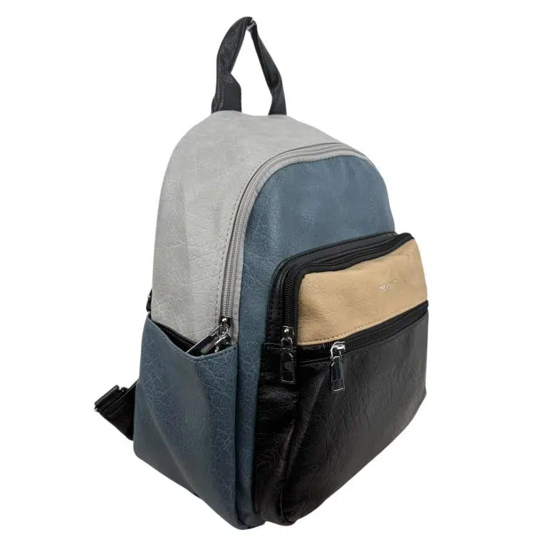 Mochila Sintética Multicolor Maxfly para Mujer con Múltiples Bolsillos Exteriores - Imagen 9