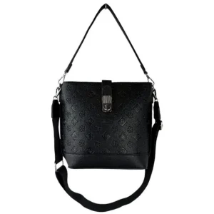 Bolso de Hombro Sintético Micussi con Bonito Diseño, Bolsillo Trasero y Mini Solapa para Mujer