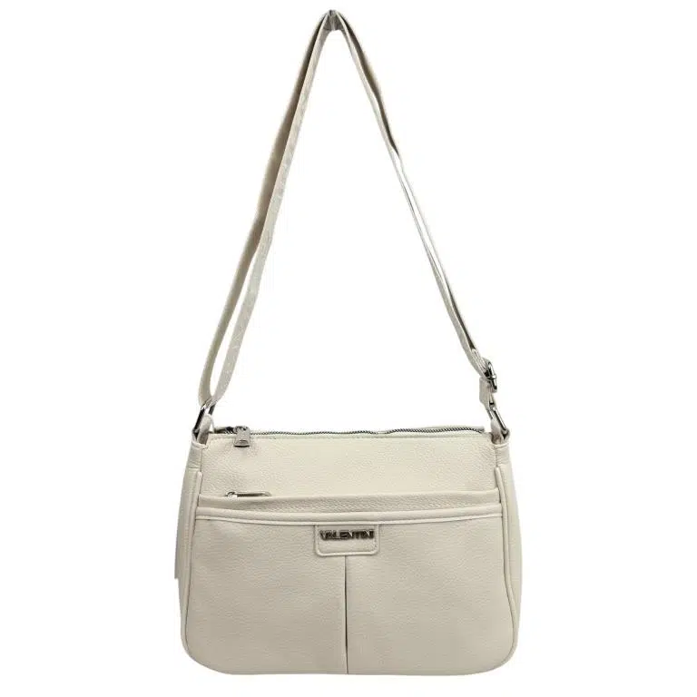 Bolso de Hombro Sintético para Mujer con 3 Bolsillos Exteriores y Tira Bandolera Ajustable - Imagen 4