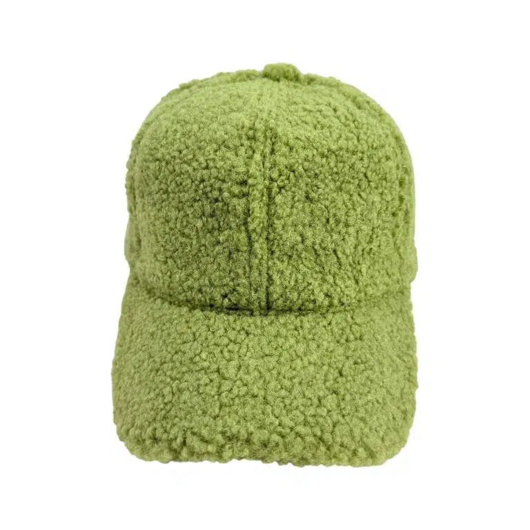 Gorra Sintética Estilo Borreguito con Colores Lisos y Efecto Peluche para Mujer - Imagen 5