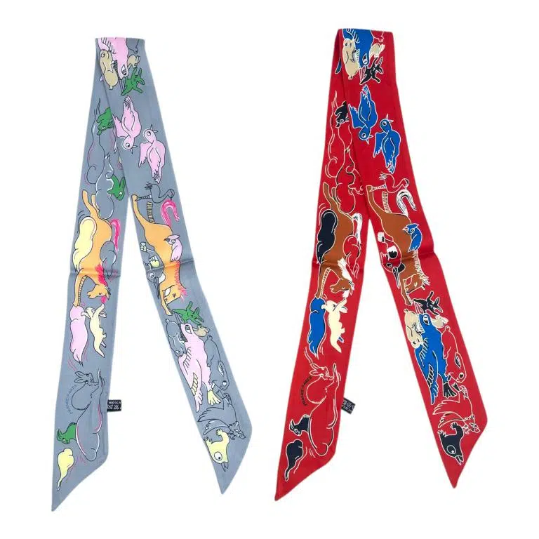 Pañuelo Decorativo para Bolsos, Cuellos y Muñecas con Bonitos Colores y Preciosos Estampados - Imagen 8