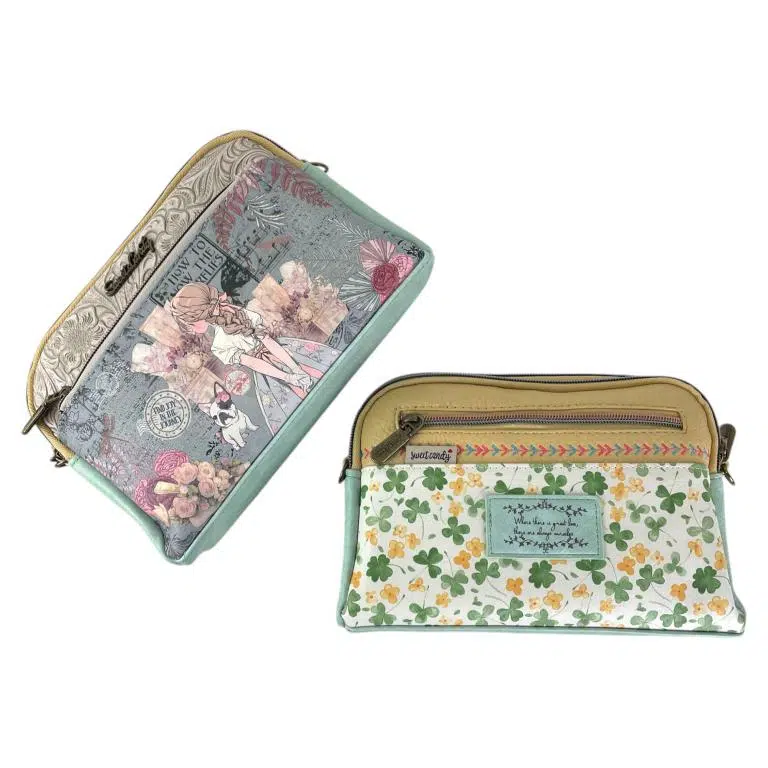 Bolso Bandolera Sintético Muñeca Sweet Candy para Mujer con 4 Bolsillos con Cremallera - Imagen 4
