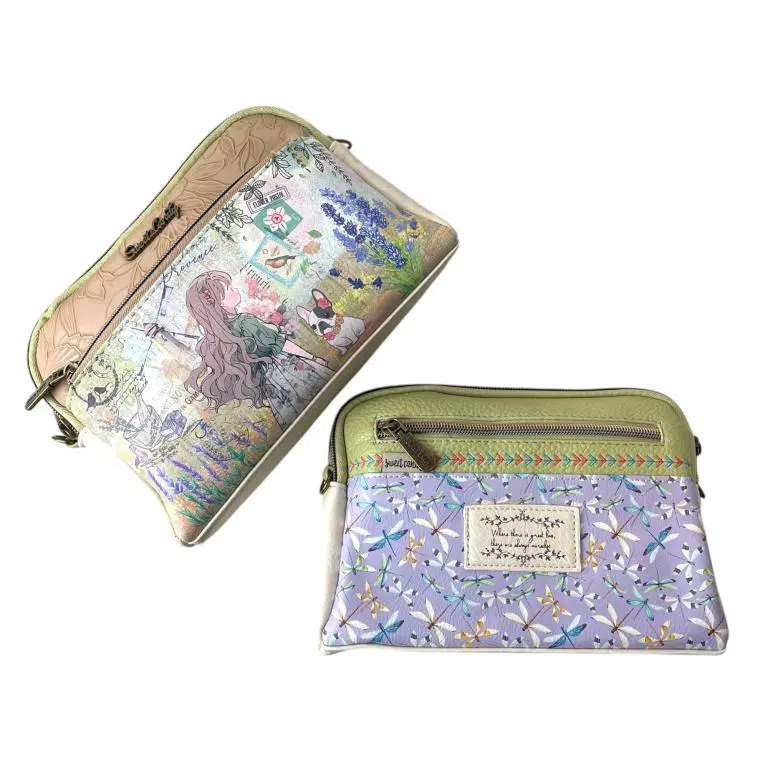 Bolso Bandolera Sintético Muñeca Sweet Candy para Mujer con 4 Bolsillos con Cremallera - Imagen 5