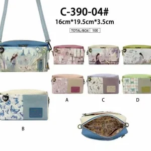 Bolso Bandolera Sintético con Muñeca Sweet Candy y 2 Bolsillos Exteriores para Mujer