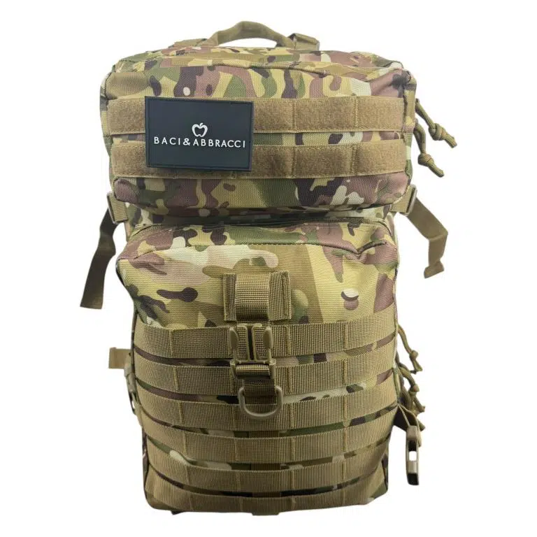Amplia Mochila Unisex Estilo Militar con Diseño Molle y Multicompartimentos