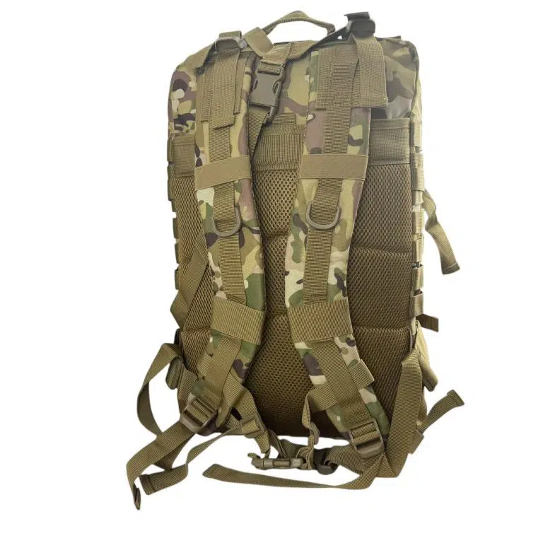 Amplia Mochila Unisex Estilo Militar con Diseño Molle y Multicompartimentos - Imagen 7