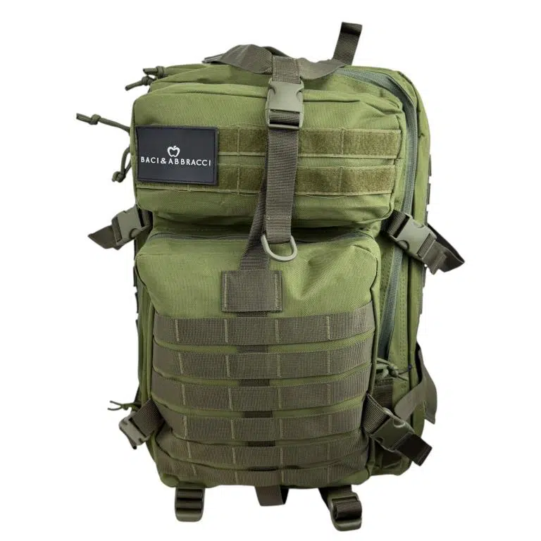 Amplia Mochila Unisex Estilo Militar con Diseño Molle y Multicompartimentos - Imagen 4