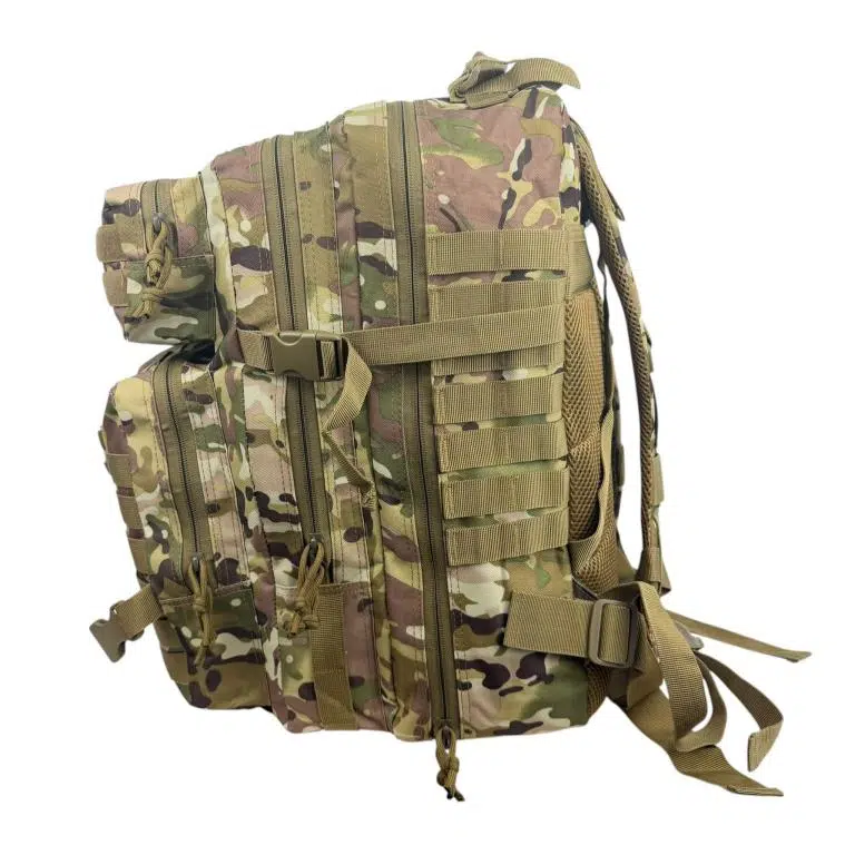Amplia Mochila Unisex Estilo Militar con Diseño Molle y Multicompartimentos - Imagen 6
