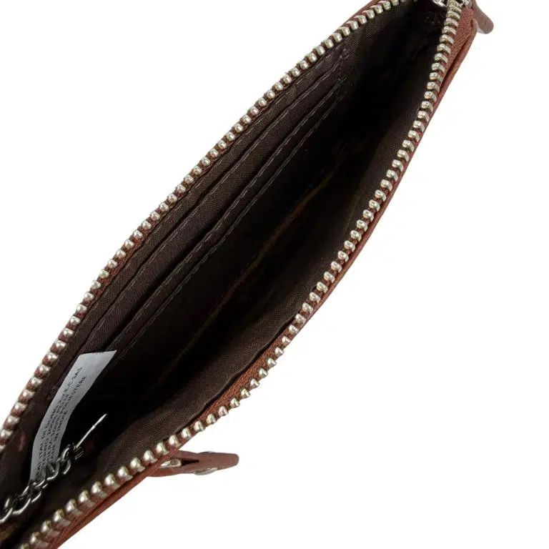 Monedero de Piel con Gran Calidad, Bolsillo Frontal y Anilla para Mujer - Imagen 7