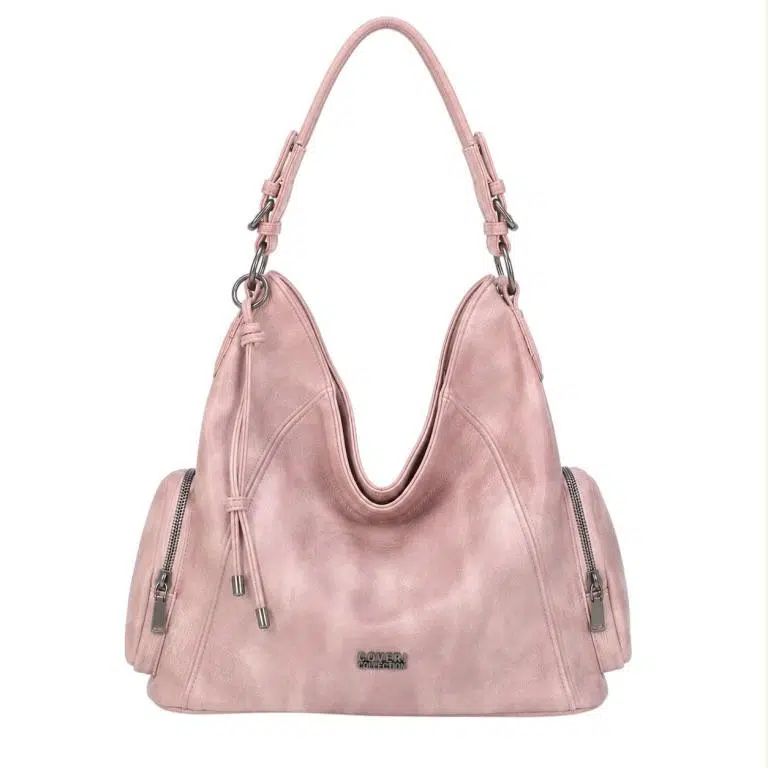Bolso de Hombro Sintético Estilo Hobo Coveri Collection con Multicompartimentos Mujer - Imagen 4