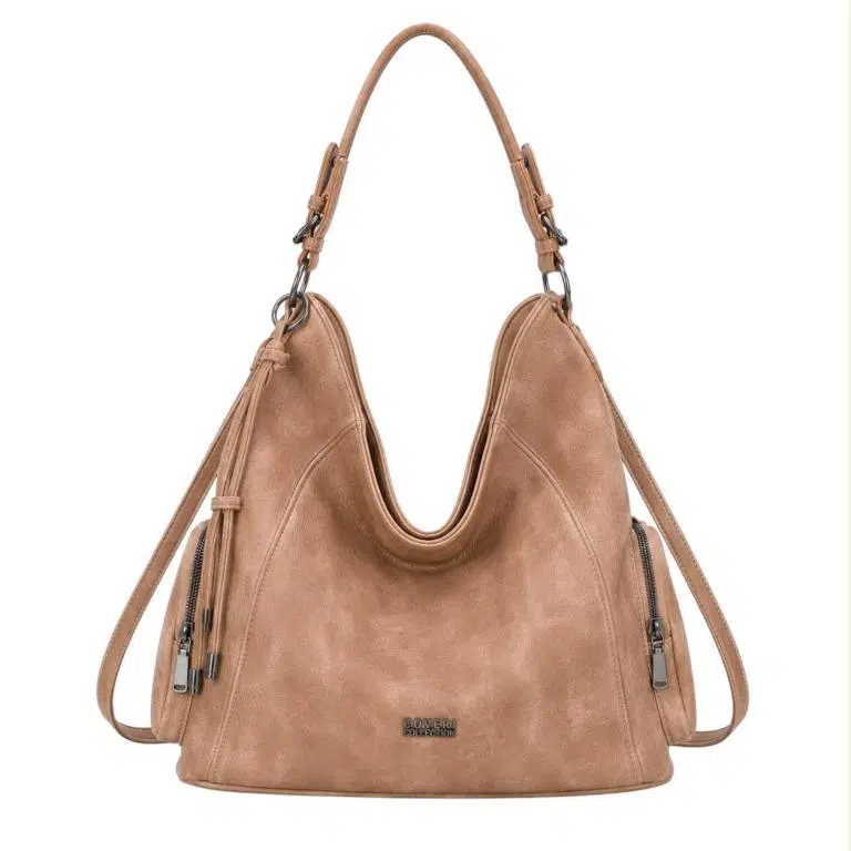 Bolso de Hombro Sintético Estilo Hobo Coveri Collection con Multicompartimentos Mujer