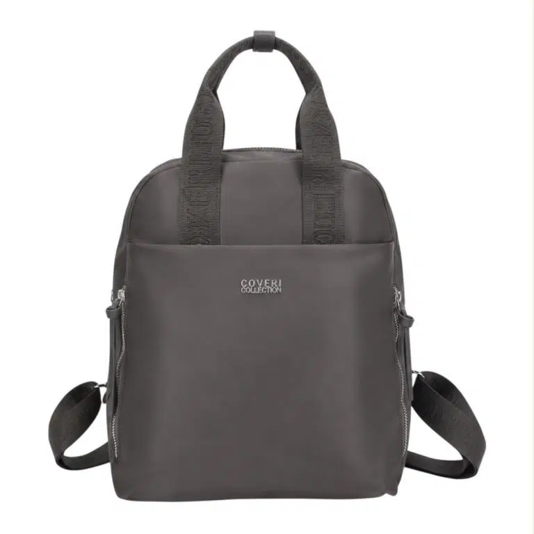 Mochila en Tela Nylon Coveri Collection con 4 Bolsillos Exteriores y Gran Capacidad Mujer - Imagen 5