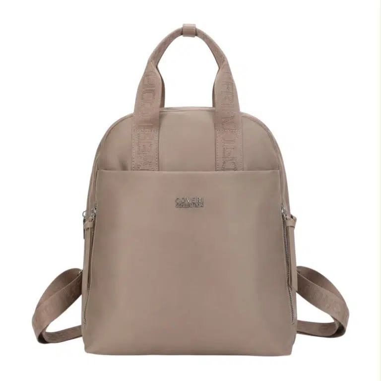 Mochila en Tela Nylon Coveri Collection con 4 Bolsillos Exteriores y Gran Capacidad Mujer - Imagen 6