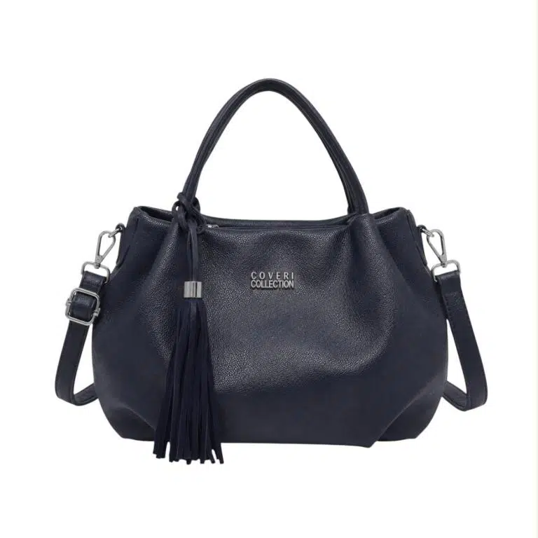 Bolso de Mano Sintético Coveri Collection con Flecos Decorativos y Bolsillo Trasero Mujer - Imagen 8