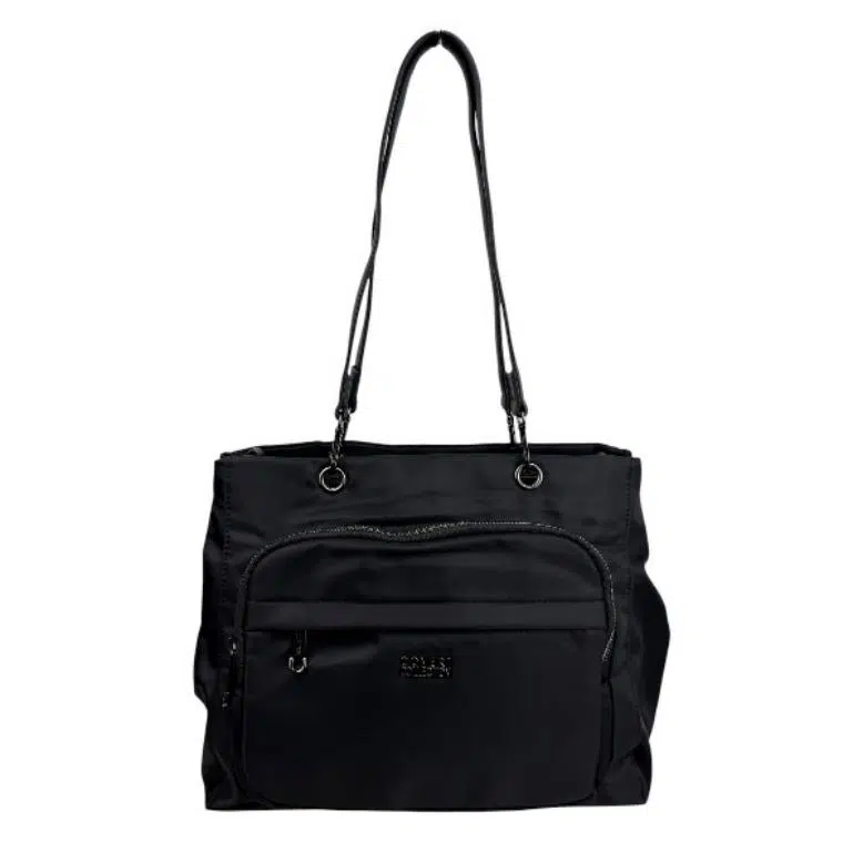 Amplio Bolso de Nylon para Mujer con Multicompartimentos Coveri Collection - Imagen 3