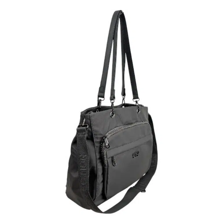 Amplio Bolso de Nylon para Mujer con Multicompartimentos Coveri Collection - Imagen 7