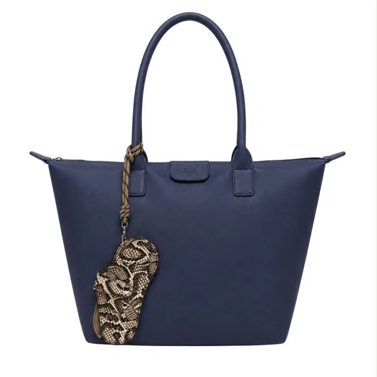 Bolso de Hombro Coveri Collection en Nylon con Monedero Extra Diseño Serpiente Mujer - Imagen 9