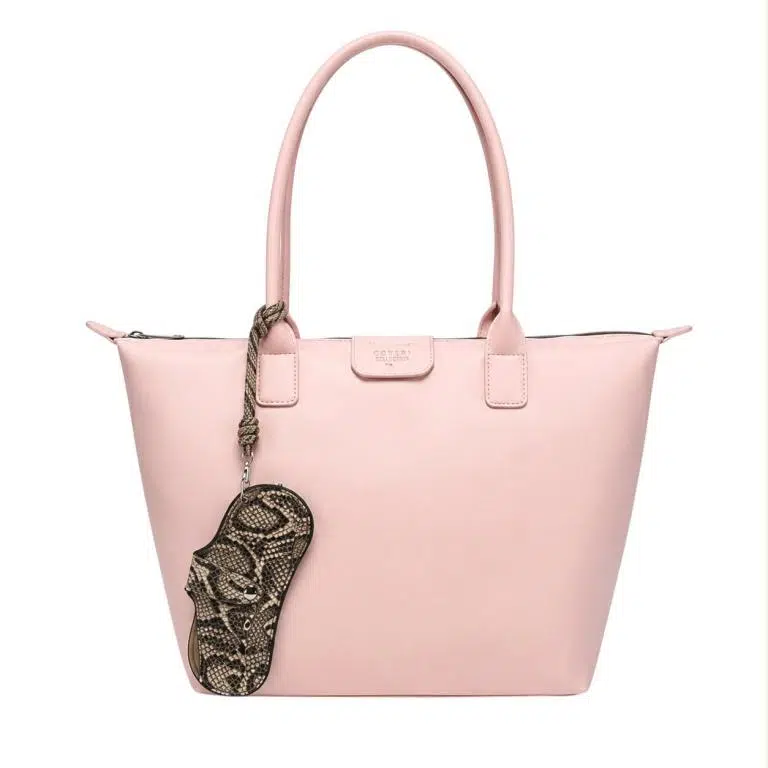 Bolso de Hombro Coveri Collection en Nylon con Monedero Extra Diseño Serpiente Mujer - Imagen 4