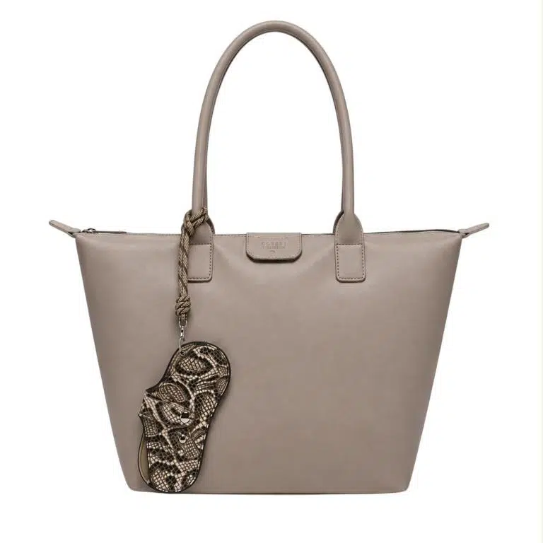 Bolso de Hombro Coveri Collection en Nylon con Monedero Extra Diseño Serpiente Mujer - Imagen 5
