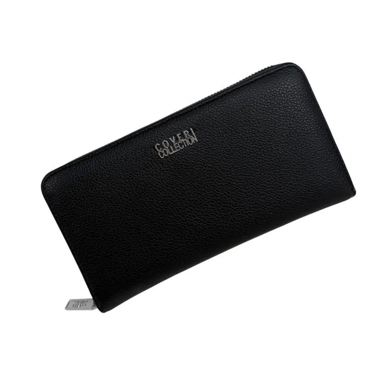 Cartera Sintética Coveri Collection con Cremallera, Caja y Espacio para Tarjetas de Mujer - Imagen 8