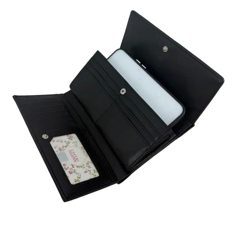 Cartera Sintética de Mujer Coveri Collection con Espacio para Móvil y Caja de Regalo - Imagen 5