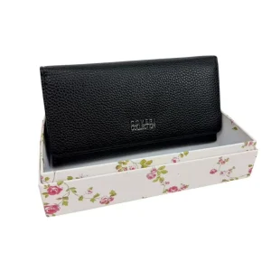 Cartera Sintética de Mujer Coveri Collection con Espacio para Móvil y Caja de Regalo