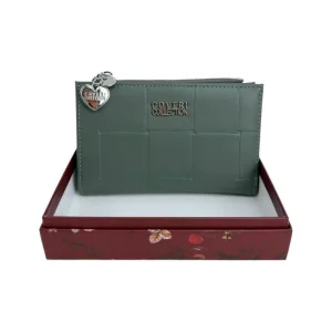 Cartera Sintética de Mujer Coveri Collection con Caja, Bolsillo con Cremallera y Espacio para Tarjetas