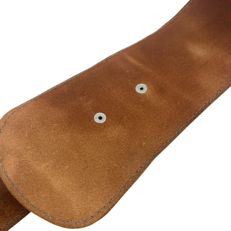 Cinturón Artesanal en Piel con Diseño Exclusivo y Colores Lisos para Mujer - Imagen 9