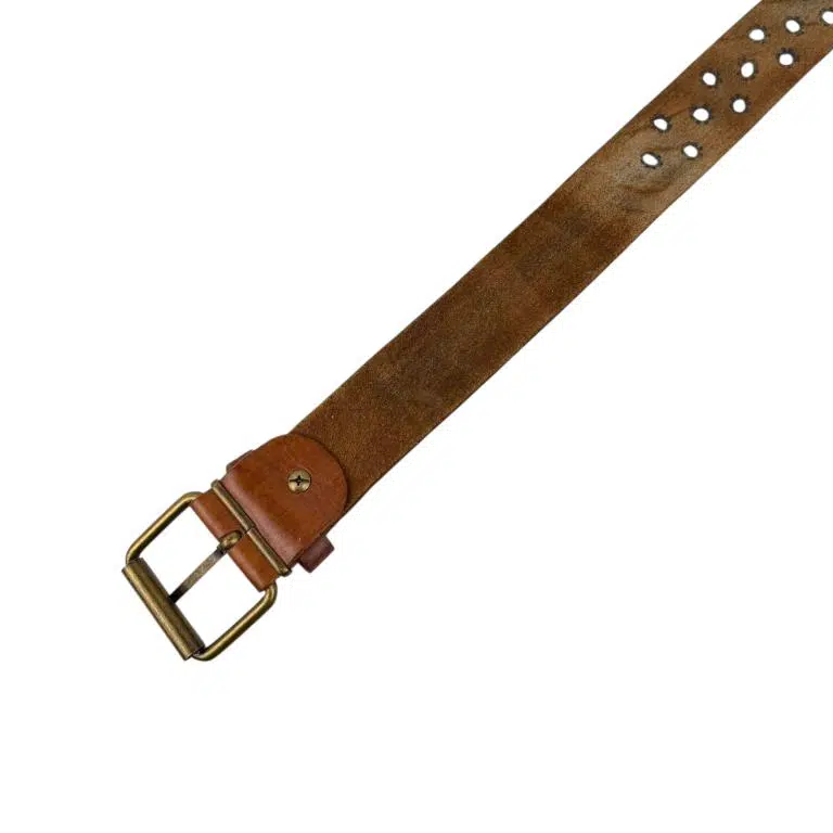 Cinturón Artesanal Exclusivo en Piel con Muchos Agujeros Ideal para Mujer - Imagen 6