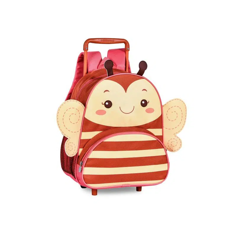 Mochila Escolar de Ruedas con Diseño Infantil de Bichos, Gran Calidad y Preciosos Colores - Imagen 3