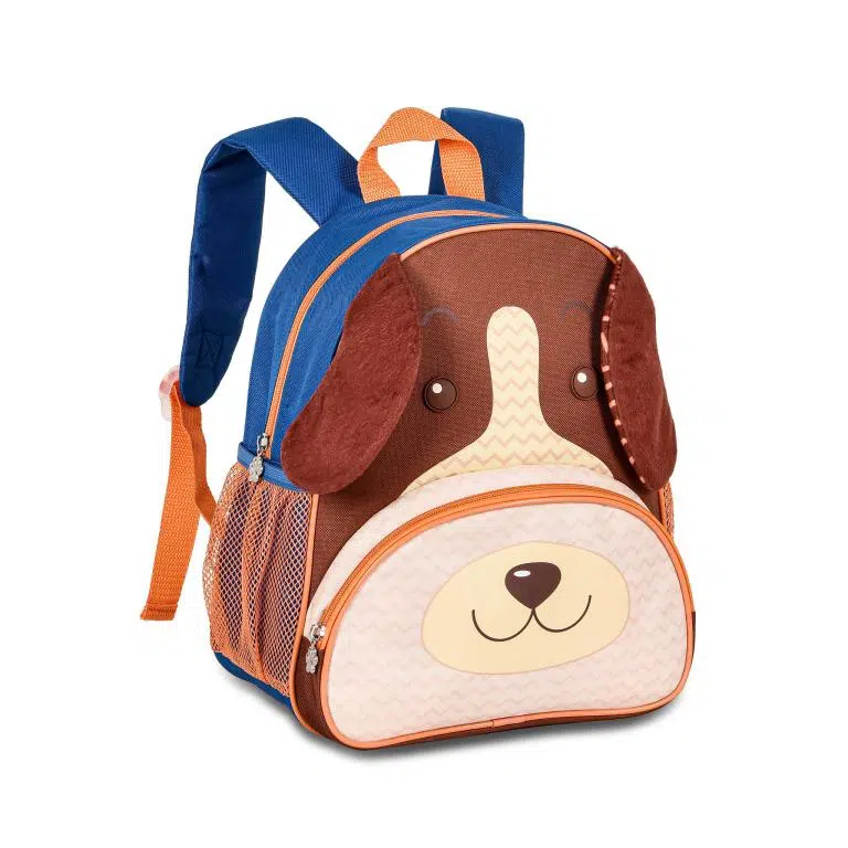Mochila Escolar con Diseño Infantil de Animales, Alegres Colores y Varios Bolsillos - Imagen 4