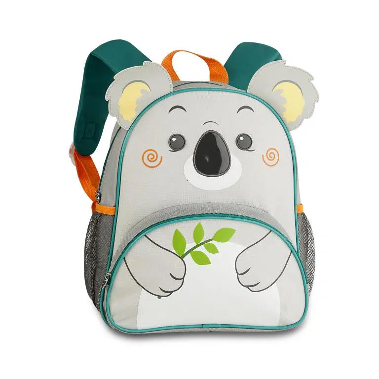 Mochila Escolar con Diseño Infantil de Animales, Alegres Colores y Varios Bolsillos - Imagen 3