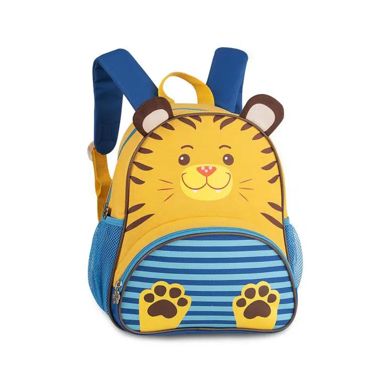 Mochila Escolar con Diseño Infantil de Animales, Alegres Colores y Varios Bolsillos - Imagen 5