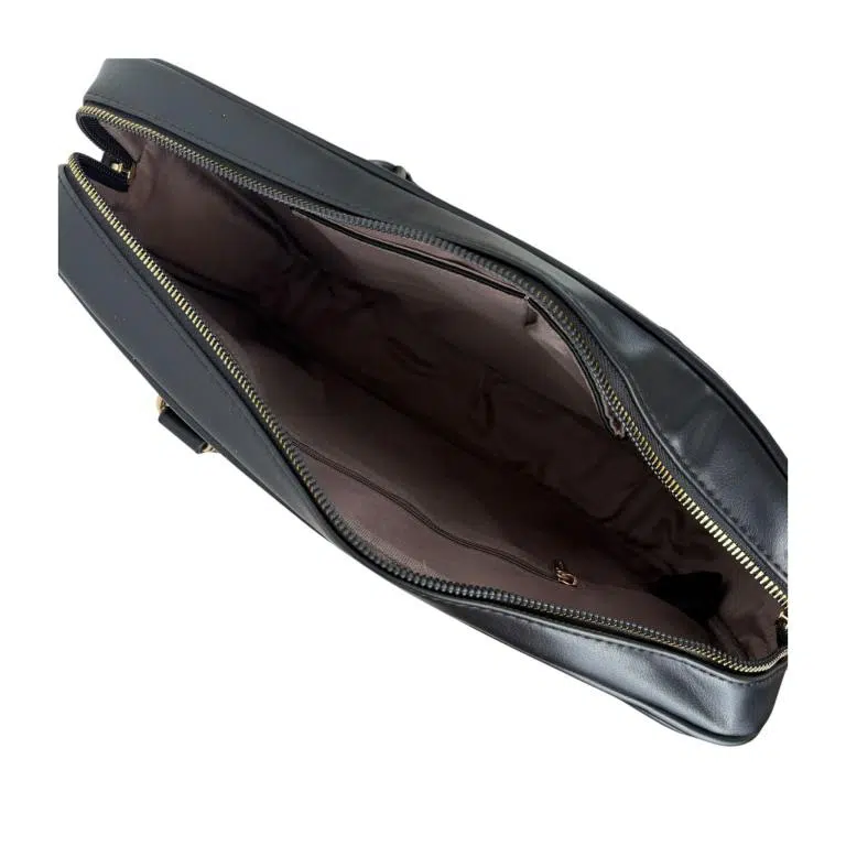 Bolso Sintético de Gran Capacidad y Bolsillos Exteriores con Botón para Mujer - Imagen 5