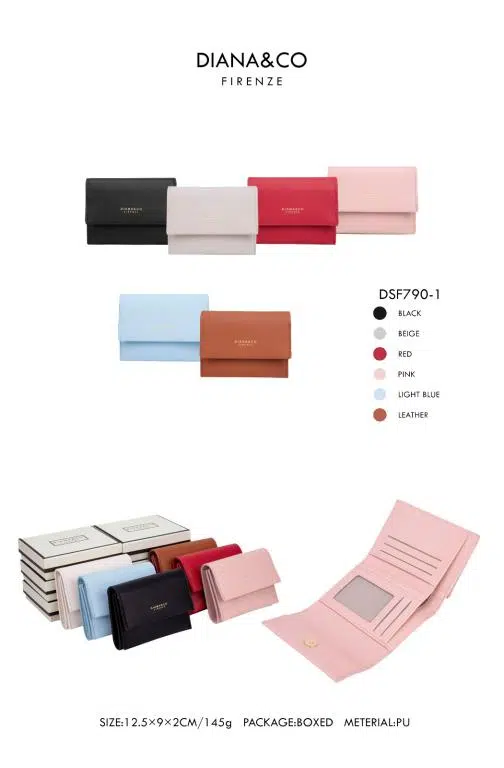 Monedero Piel Sintética Diana & Co Firenze Mujer Caja Tarjetas - Imagen 3