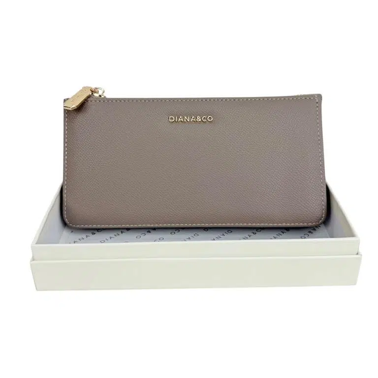 Cartera Larga Sintética Diana & Co Firenze con Caja y 3 Compartimentos para Mujer - Imagen 2