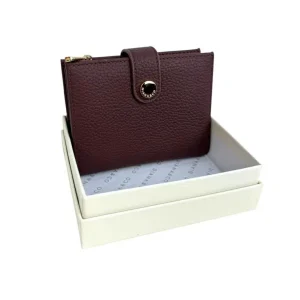 Monedero Sintético Diana & Co Firenze con Caja y Tarjetero Extraíble con Bolsillo para Mujer