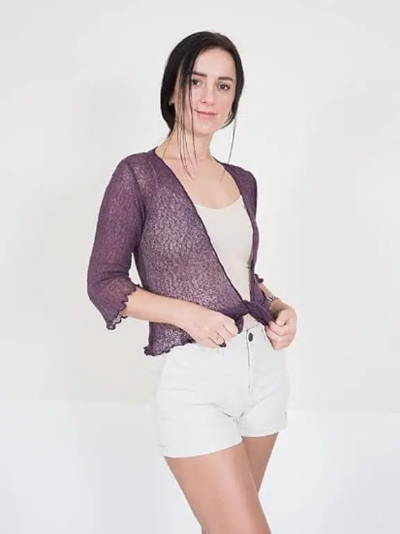 Chaqueta Mágica Elástica y Fina Premium de Gran Calidad para Mujer con Colores Lisos - Imagen 4